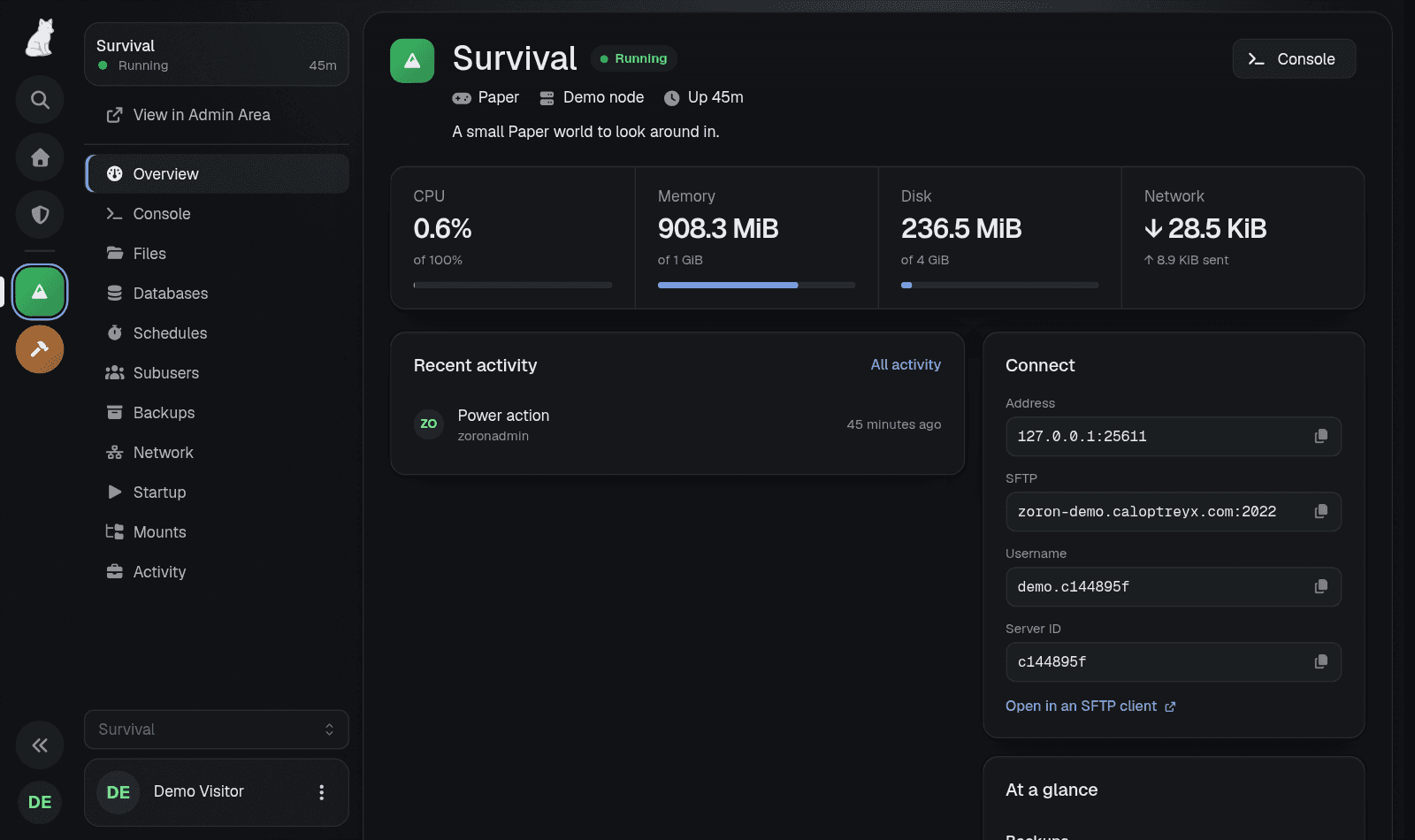 Zoron Theme screenshot 1
