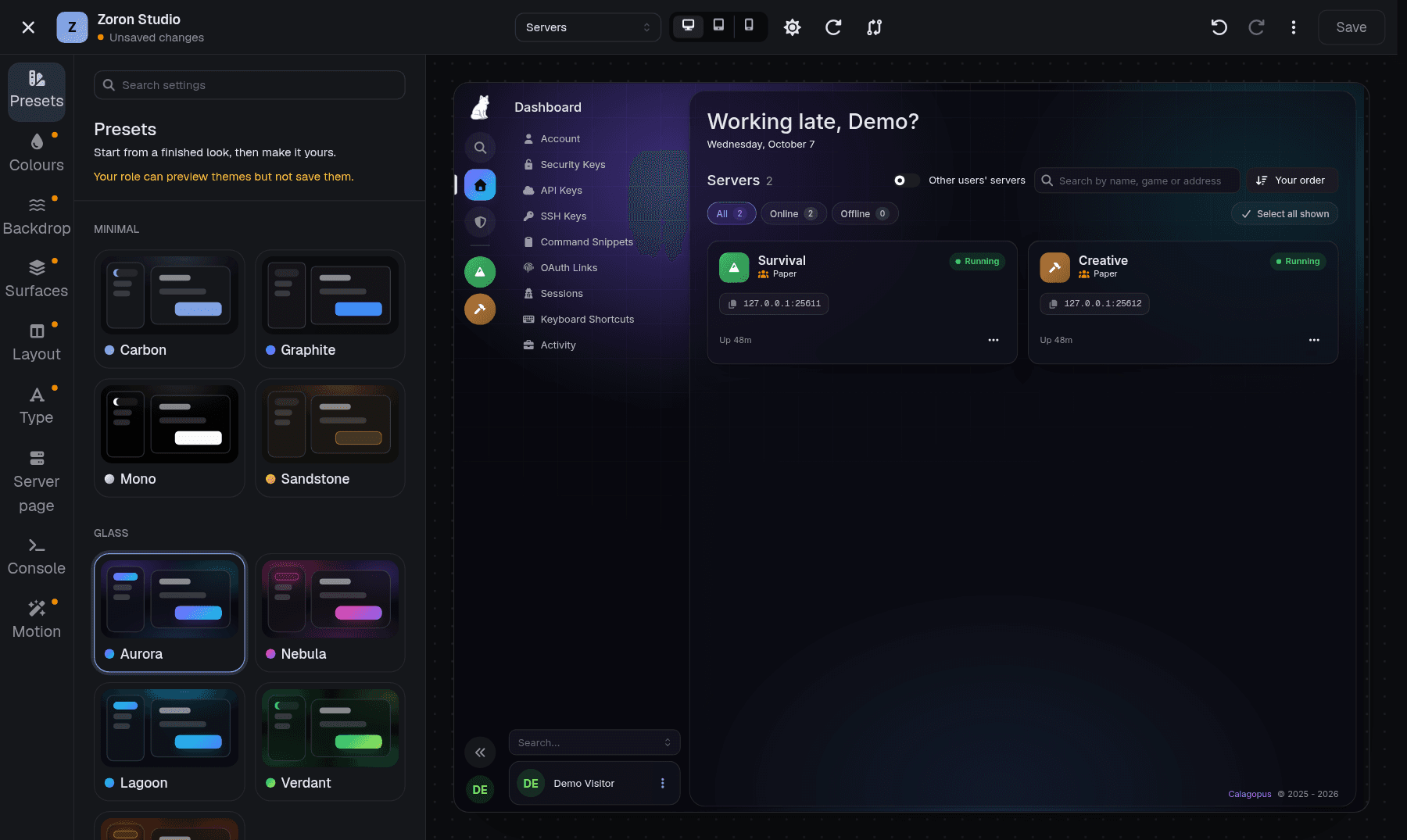 Zoron Theme screenshot 4