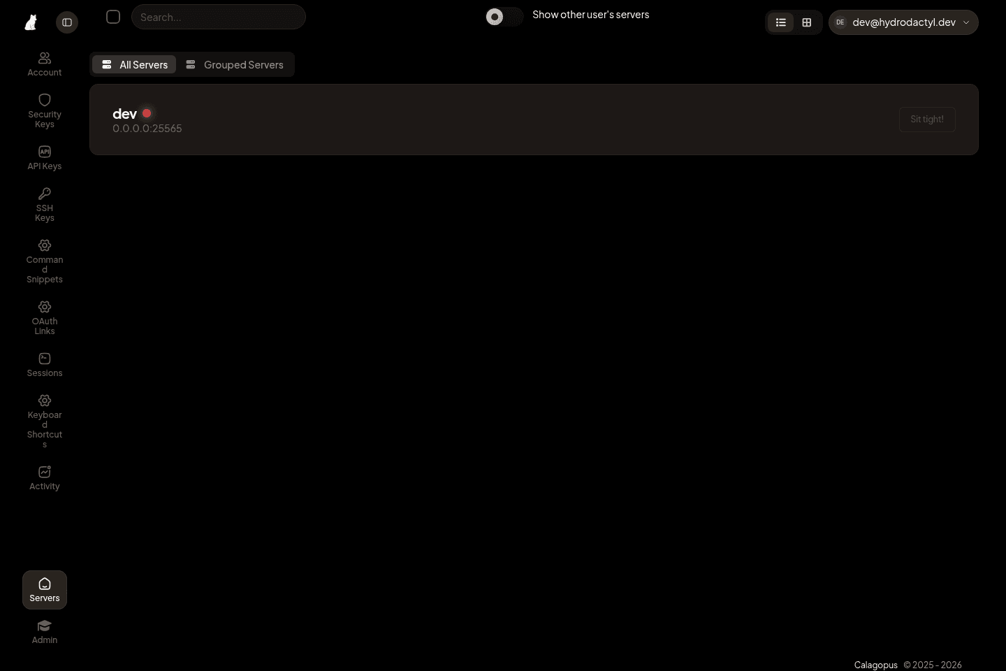 Hydrodactyl Theme screenshot 1