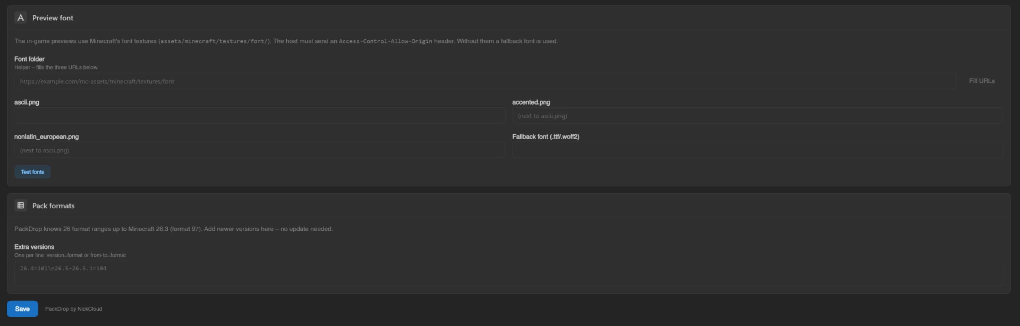 PackDrop | MC Resource Pack Manager screenshot 1