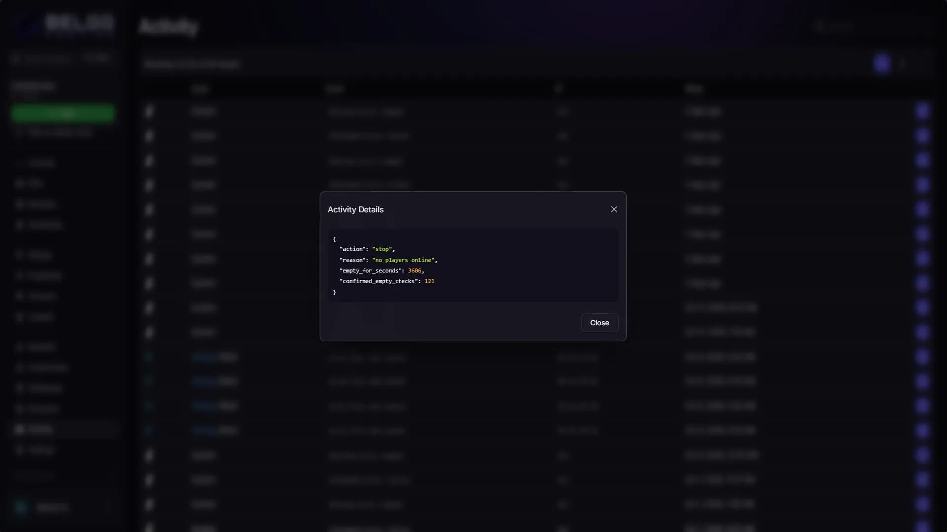 IdleStop for Calagopus screenshot 6