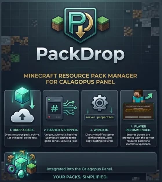 PackDrop | MC Resource Pack Manager